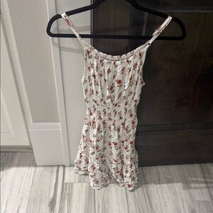 Floral Print Sundress w spaghetti straps(Ships from OR)